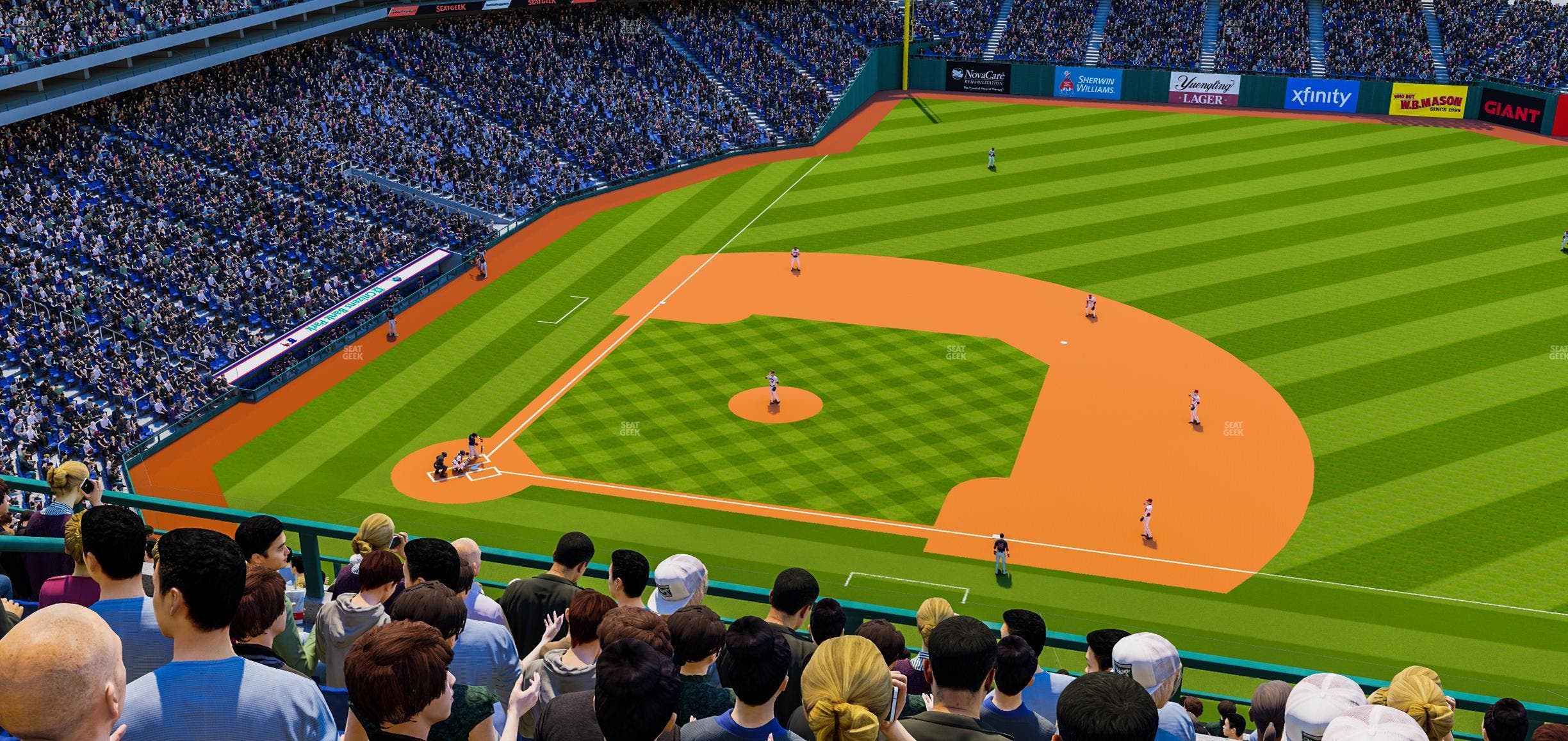 Citizens Bank Park - Section 414 Seat View