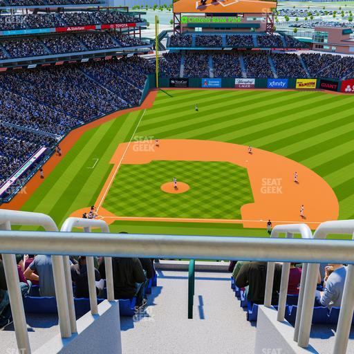 Citizens Bank Park - Section 415 V Seat View