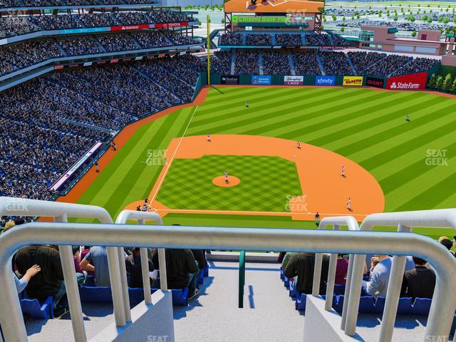 Citizens Bank Park - Section 415 V Seat View