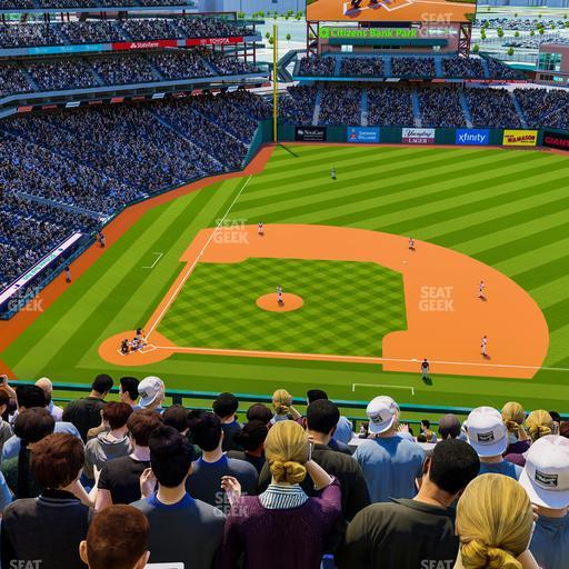 Citizens Bank Park - Section 415 Seat View