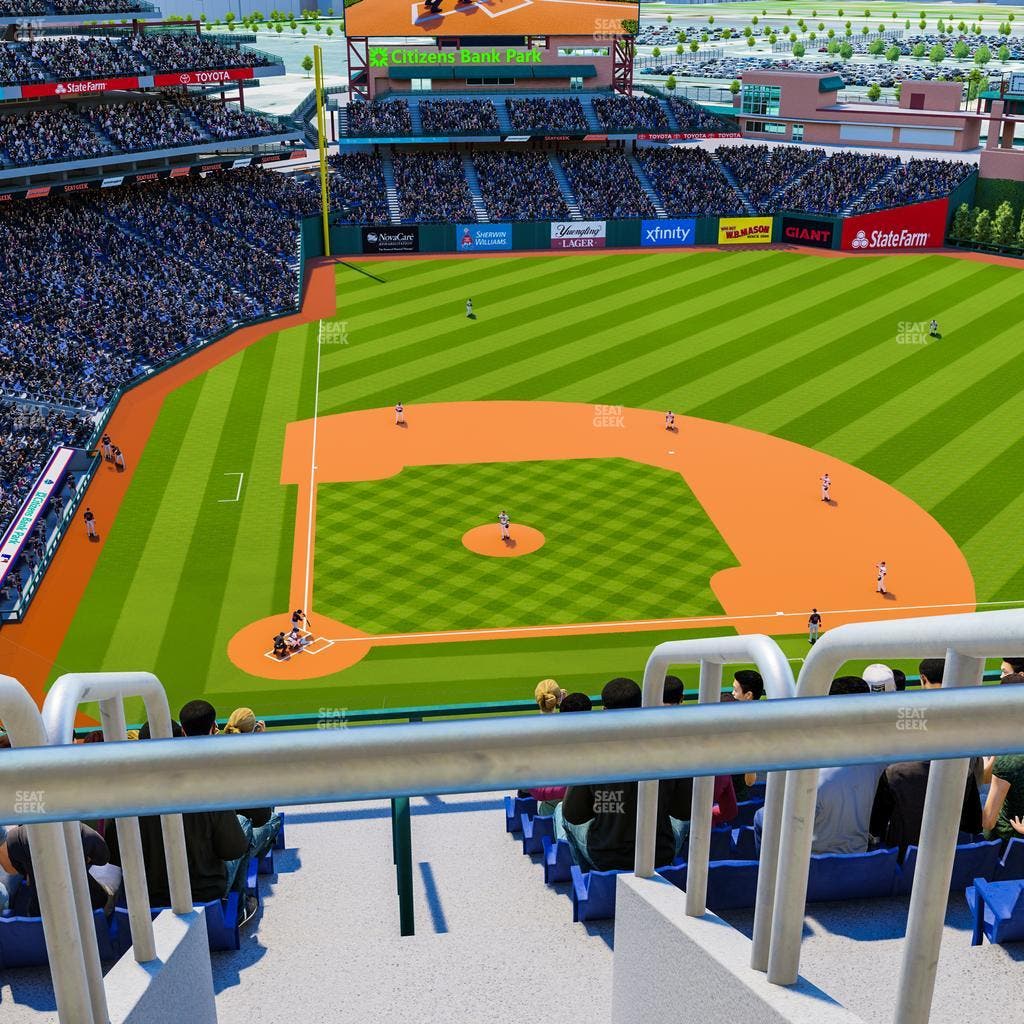 Citizens Bank Park - Section 416 V Seat View
