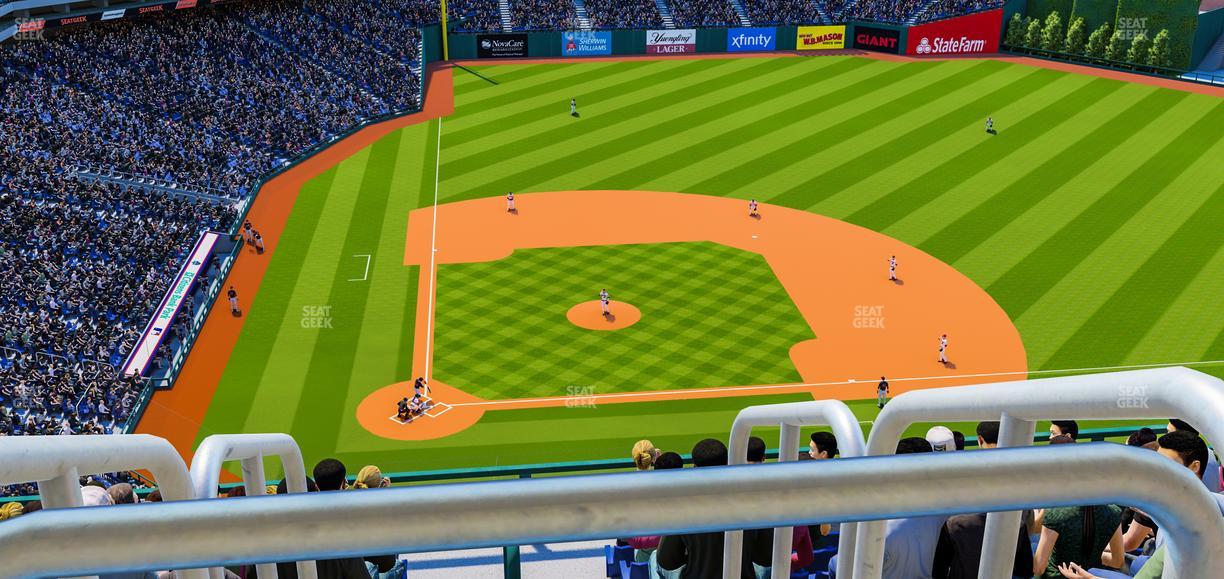 Citizens Bank Park - Section 416 V Seat View