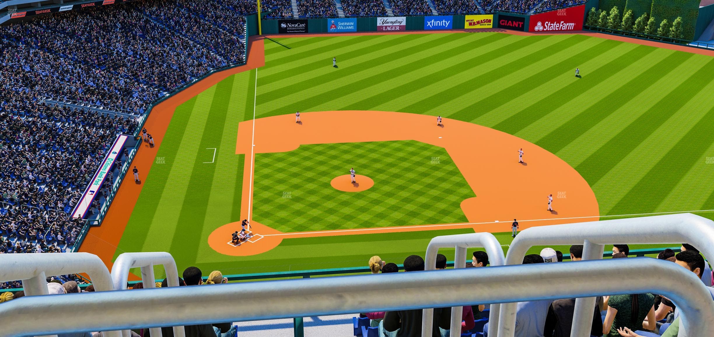 Citizens Bank Park - Section 416 V Seat View