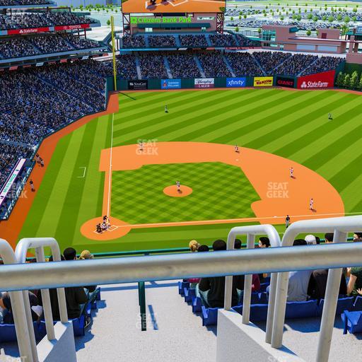 Citizens Bank Park - Section 416 V Seat View