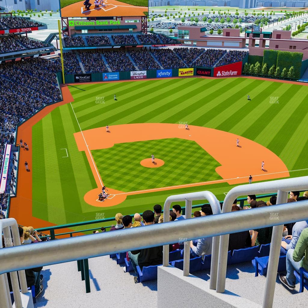 Citizens Bank Park - Section 417 V Seat View