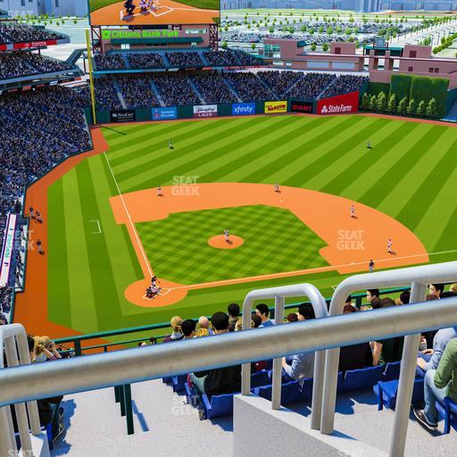 Citizens Bank Park - Section 417 V Seat View