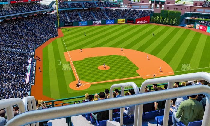 Citizens Bank Park - Section 417 V Seat View