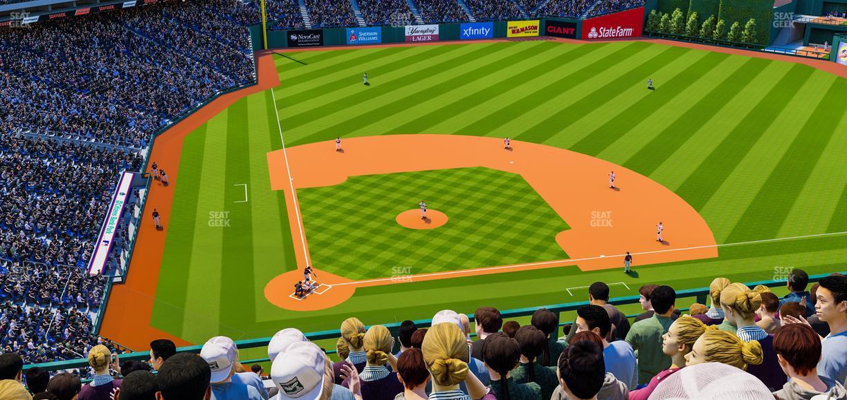 Citizens Bank Park - Section 417 Seat View