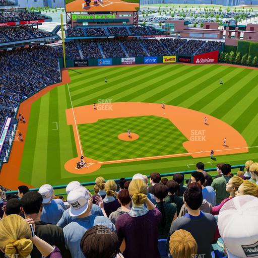 Citizens Bank Park - Section 417 Seat View