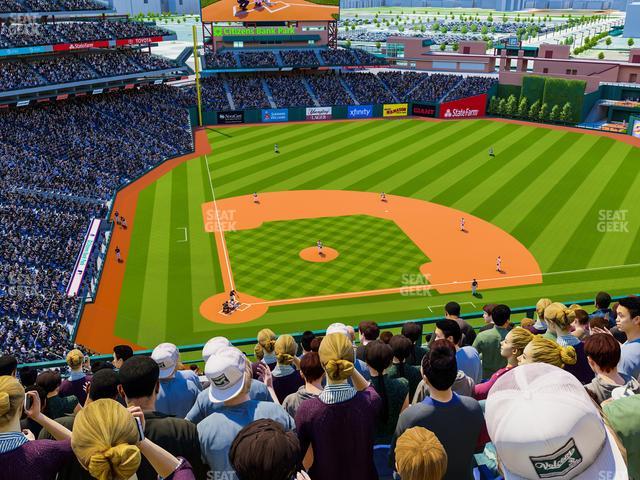 Citizens Bank Park - Section 417 Seat View