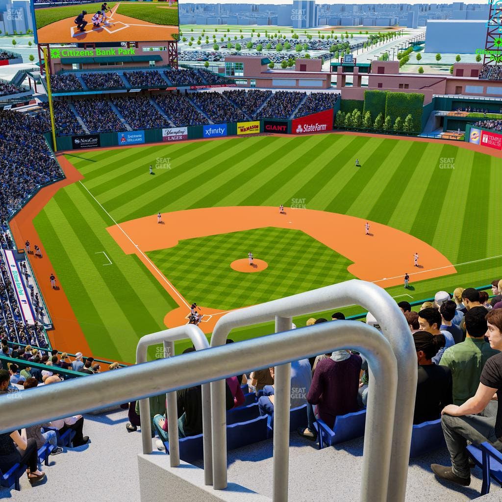 Citizens Bank Park - Section 418 V Seat View