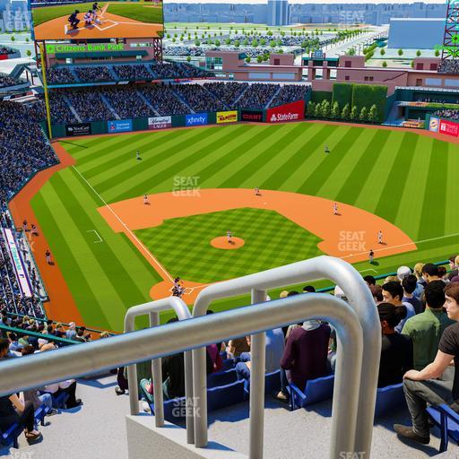Citizens Bank Park - Section 418 V Seat View