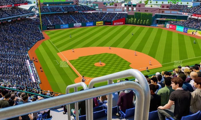 Citizens Bank Park - Section 418 V Seat View