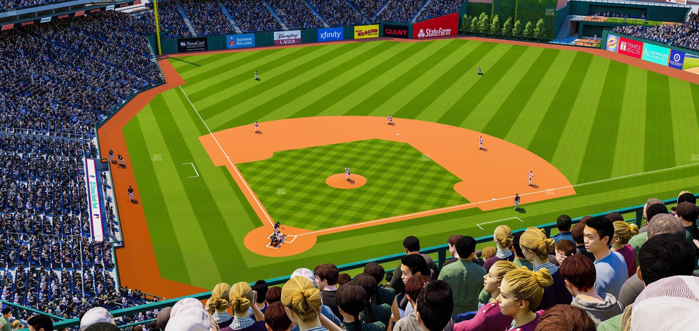 Citizens Bank Park - Section 418 Seat View