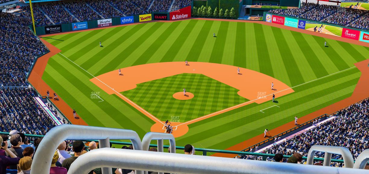 Citizens Bank Park - Section 419 V Seat View