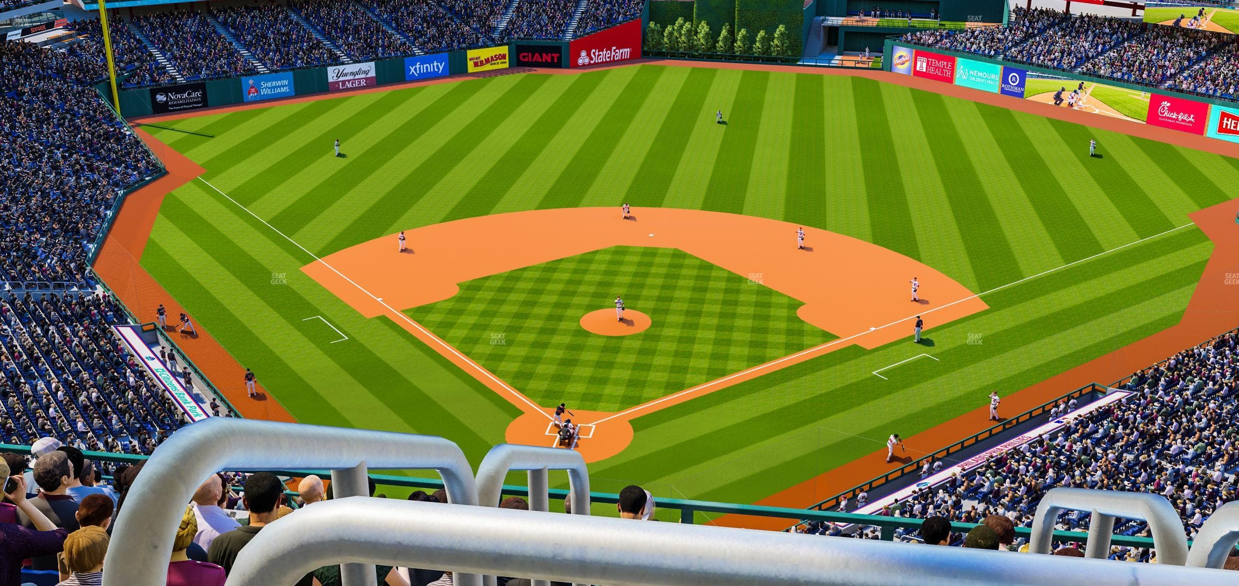 Citizens Bank Park - Section 419 V Seat View