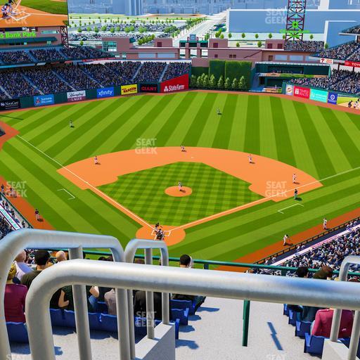 Citizens Bank Park - Section 419 V Seat View