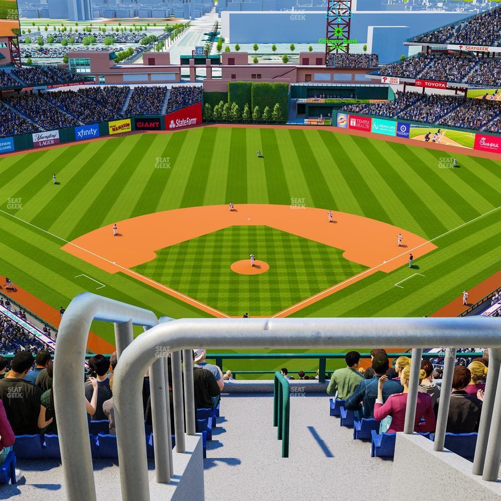 Citizens Bank Park - Section 420 V Seat View