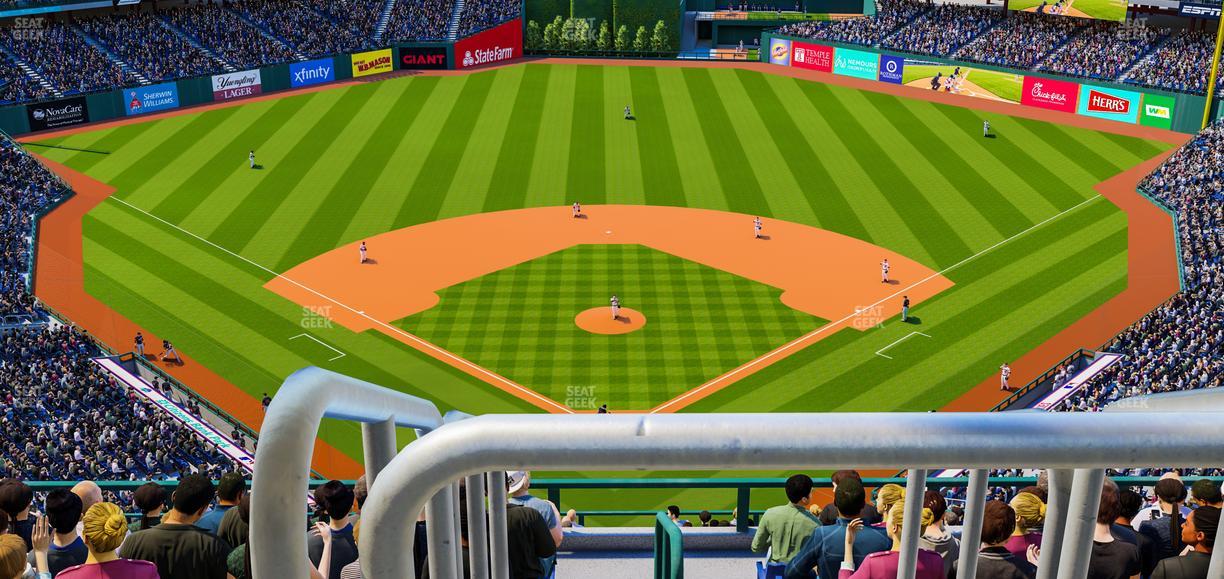 Citizens Bank Park - Section 420 V Seat View