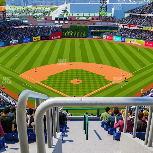 Citizens Bank Park - Section 420 V Seat View