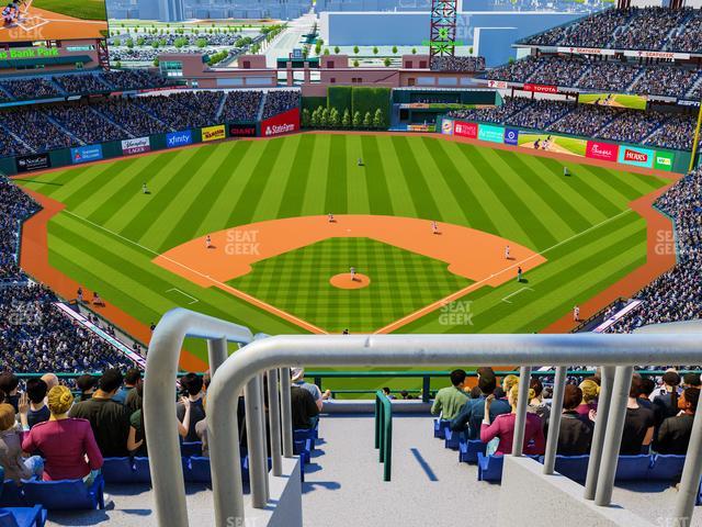 Citizens Bank Park - Section 420 V Seat View