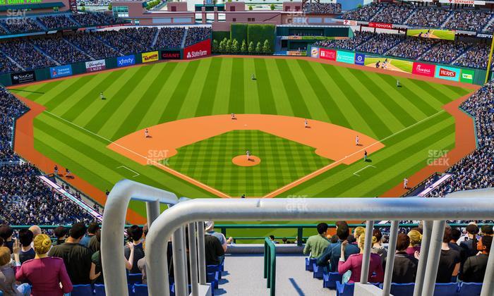 Citizens Bank Park - Section 420 V Seat View