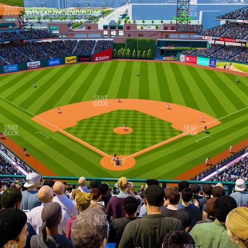 Citizens Bank Park - Section 420 Seat View