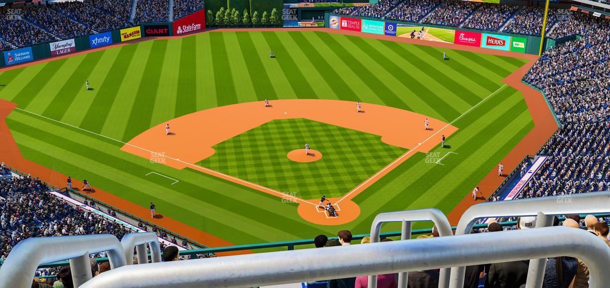 Citizens Bank Park - Section 421 V Seat View