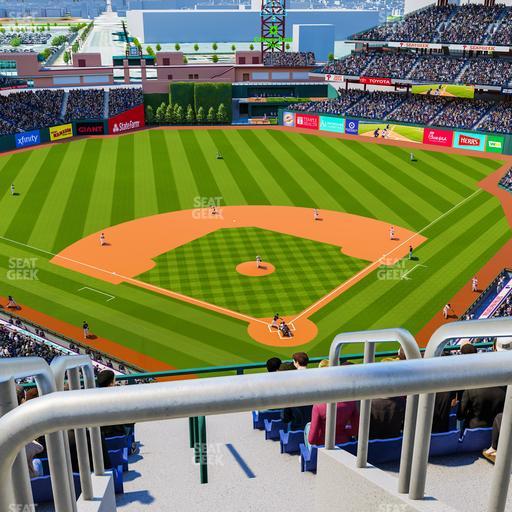 Citizens Bank Park - Section 421 V Seat View