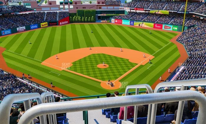 Citizens Bank Park - Section 421 V Seat View