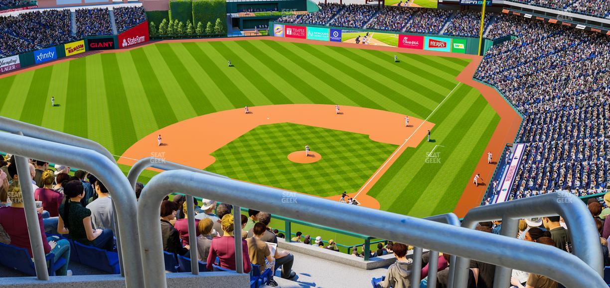 Citizens Bank Park - Section 422 V Seat View