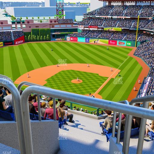 Citizens Bank Park - Section 422 V Seat View