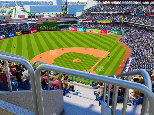 Citizens Bank Park - Section 422 V Seat View