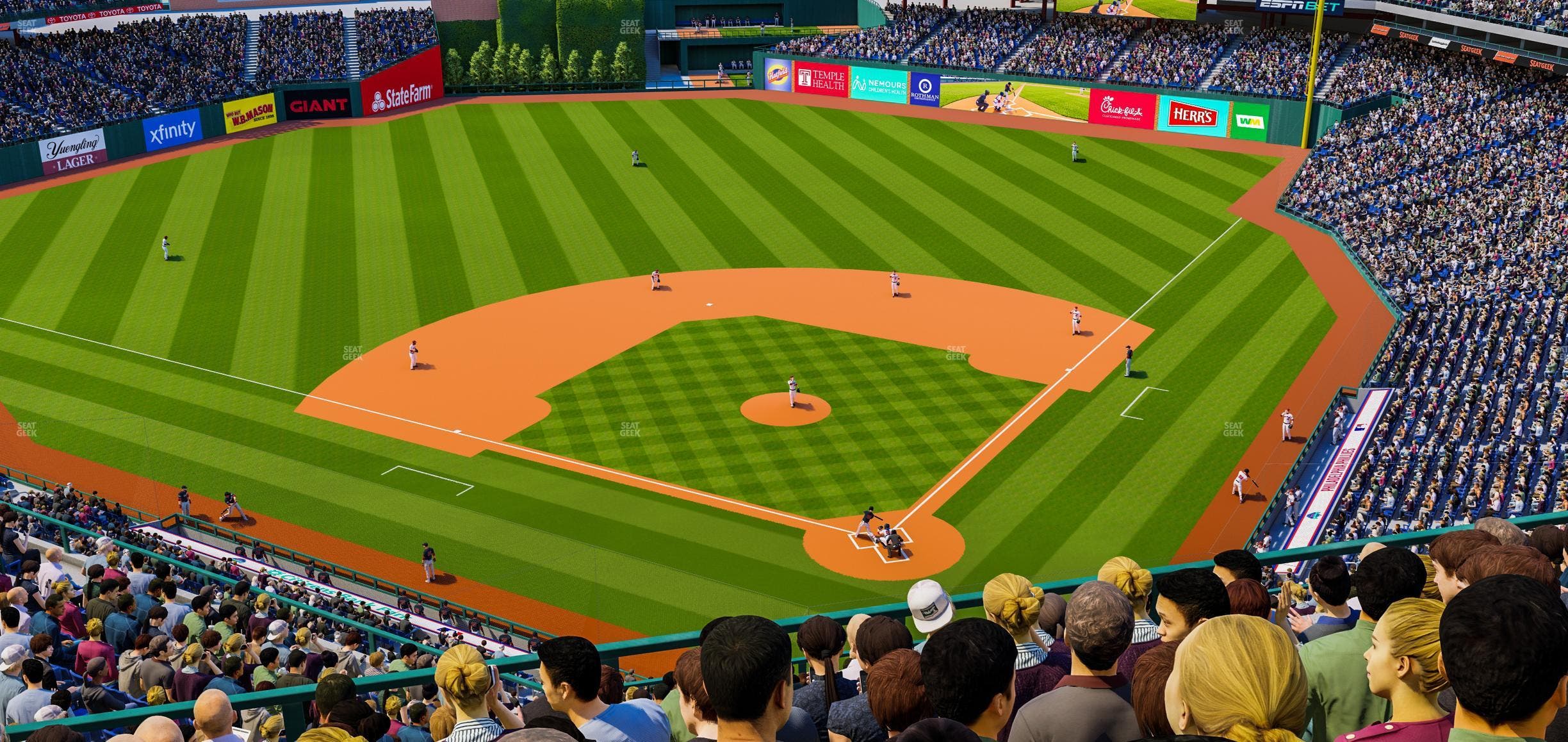 Citizens Bank Park - Section 422 Seat View