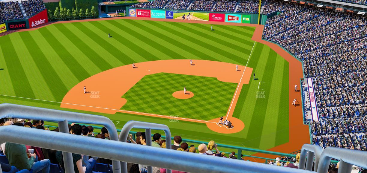 Citizens Bank Park - Section 423 V Seat View