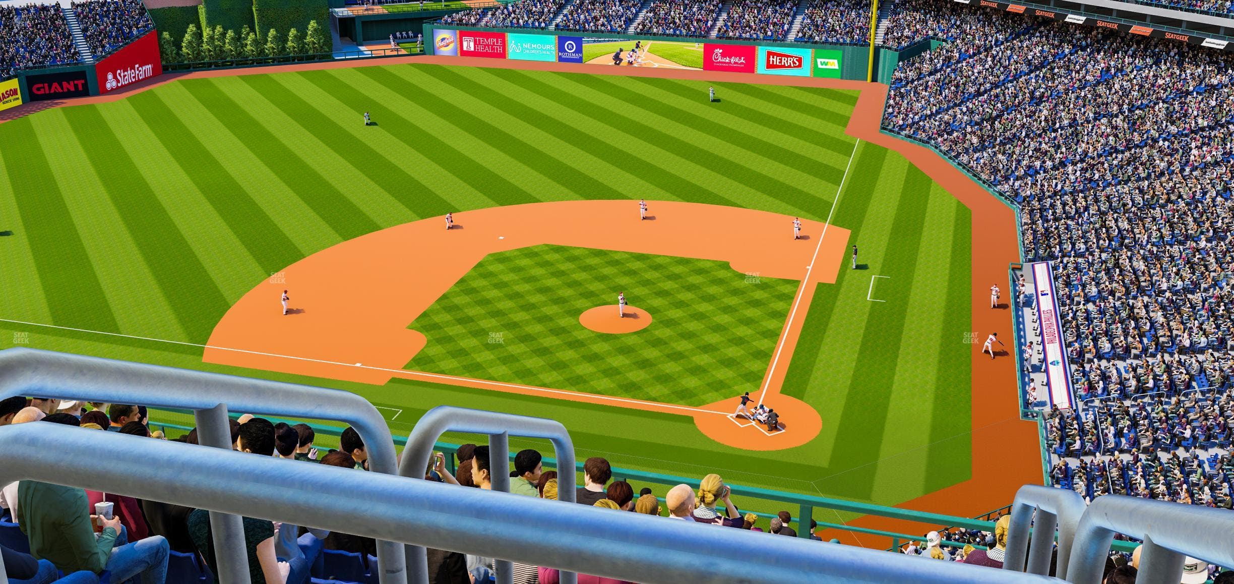 Citizens Bank Park - Section 423 V Seat View