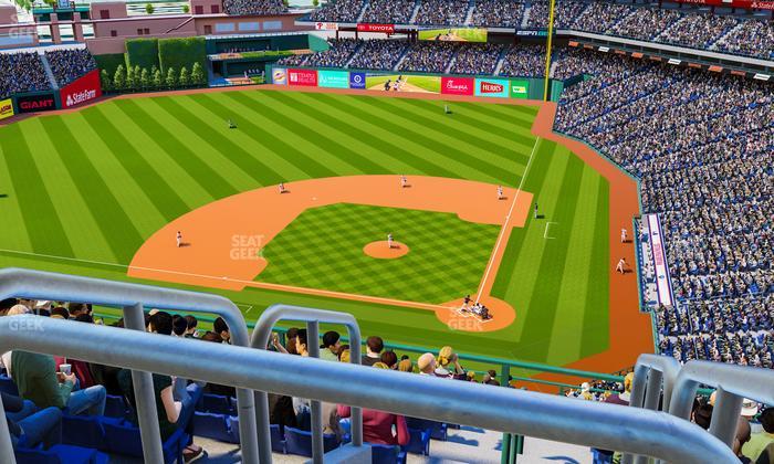 Citizens Bank Park - Section 423 V Seat View