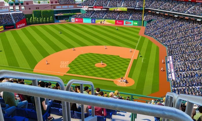 Citizens Bank Park - Section 423 V Seat View