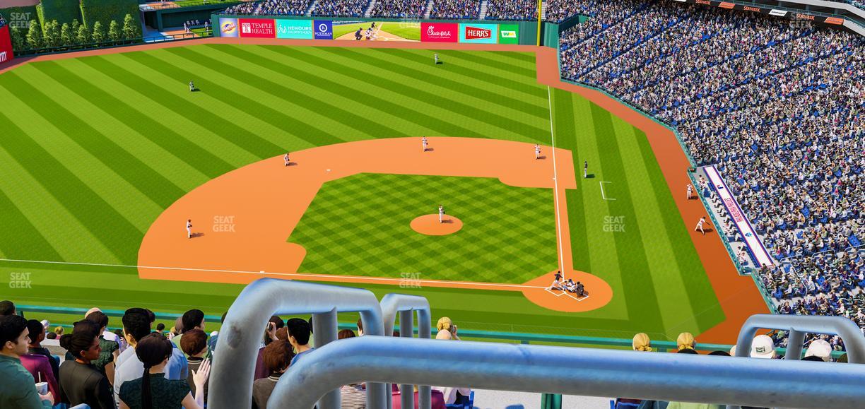 Citizens Bank Park - Section 424 V Seat View