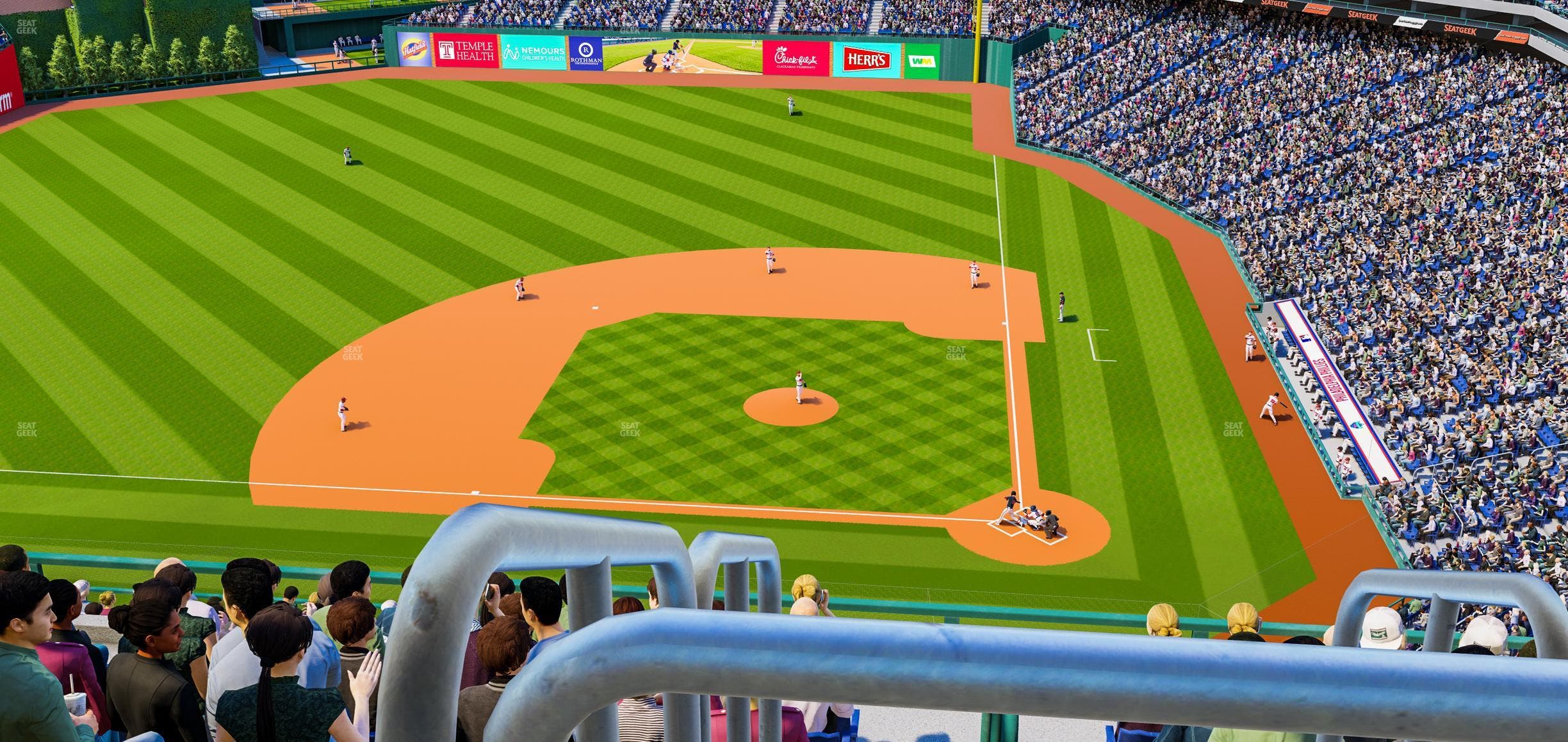 Citizens Bank Park - Section 424 V Seat View