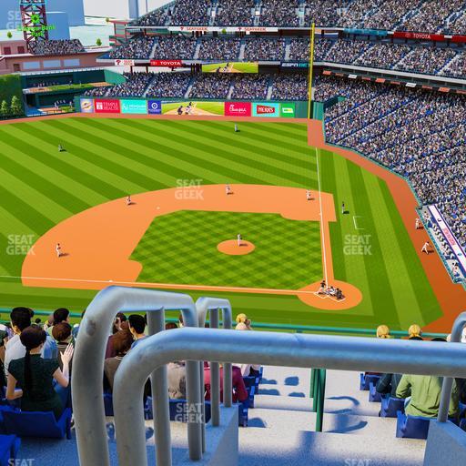 Citizens Bank Park - Section 424 V Seat View