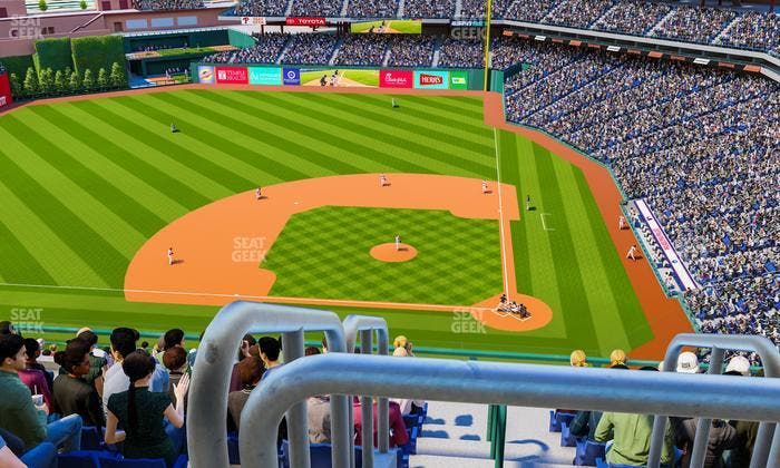Citizens Bank Park - Section 424 V Seat View