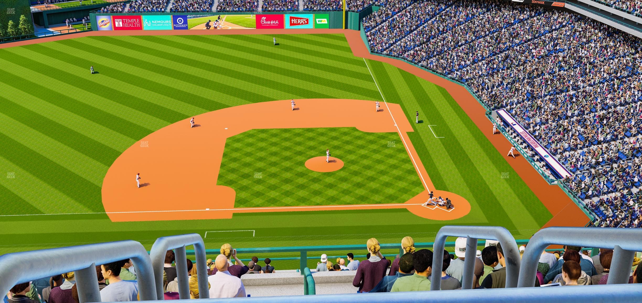 Citizens Bank Park - Section 425 V Seat View