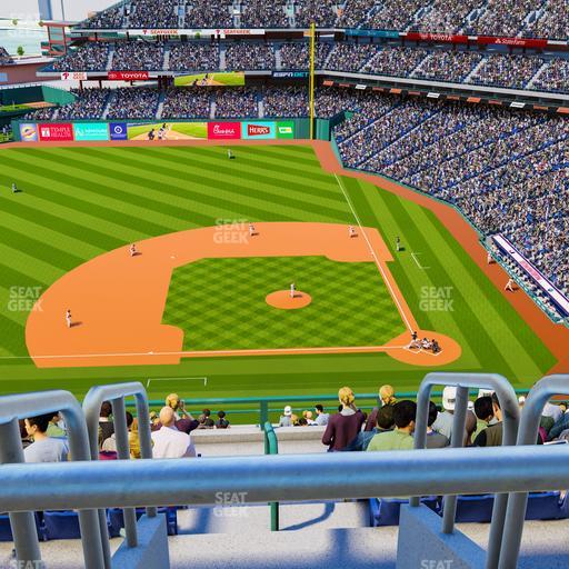 Citizens Bank Park - Section 425 V Seat View