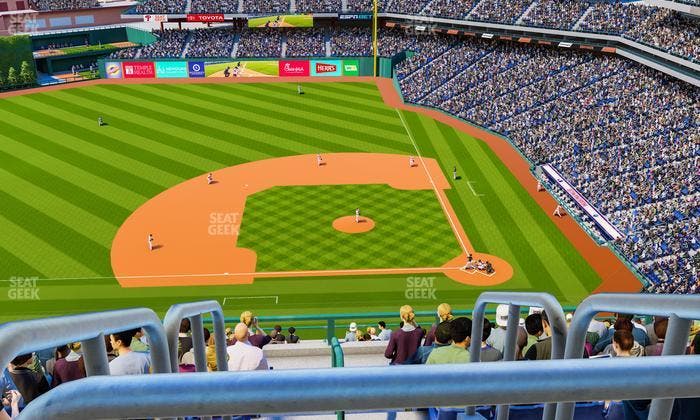 Citizens Bank Park - Section 425 V Seat View