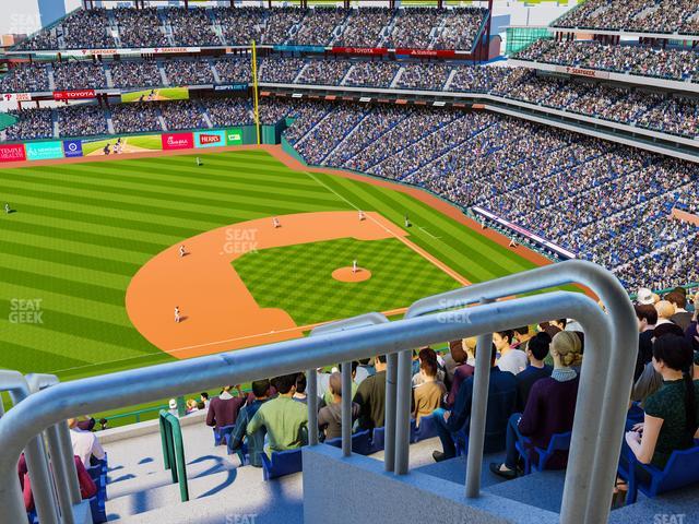 Citizens Bank Park - Section 427 V Seat View