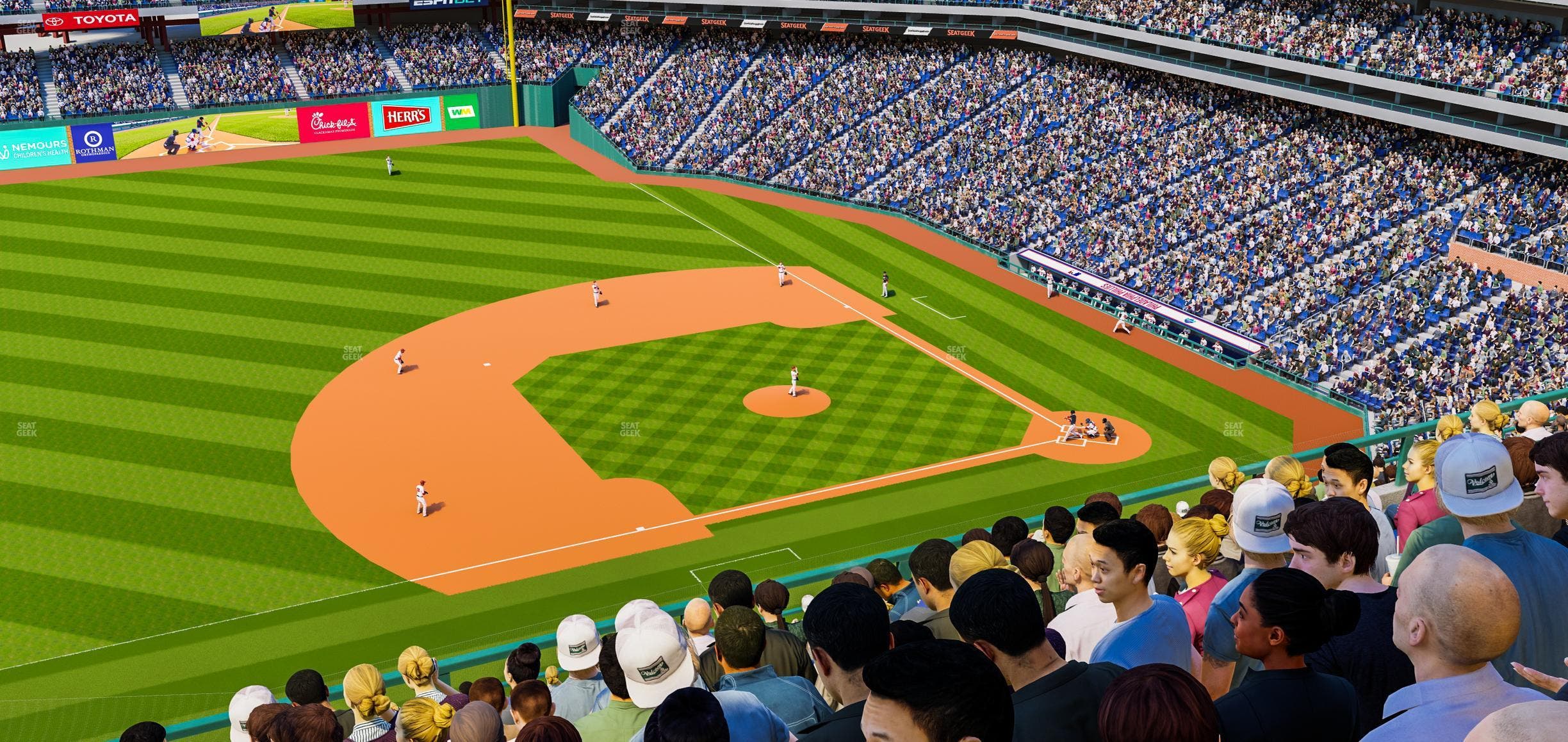 Citizens Bank Park - Section 428 Seat View