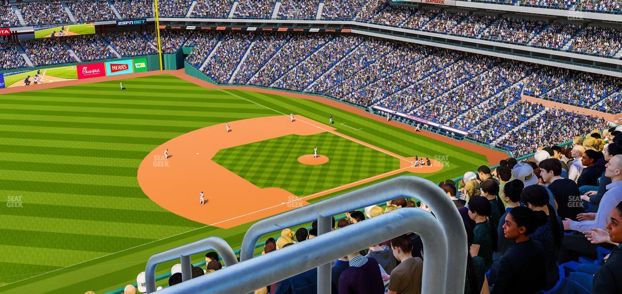 Citizens Bank Park - Section 429 V Seat View