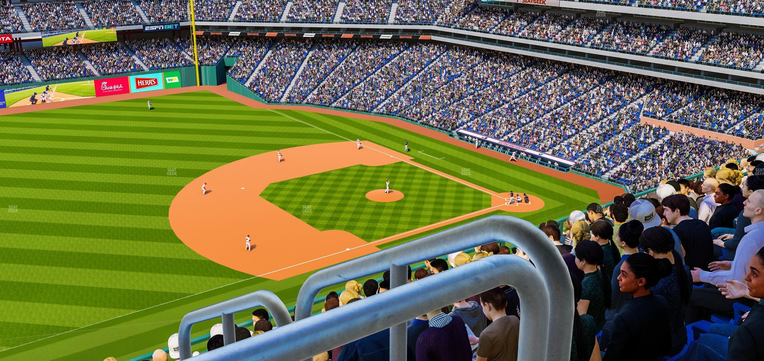 Citizens Bank Park - Section 429 V Seat View