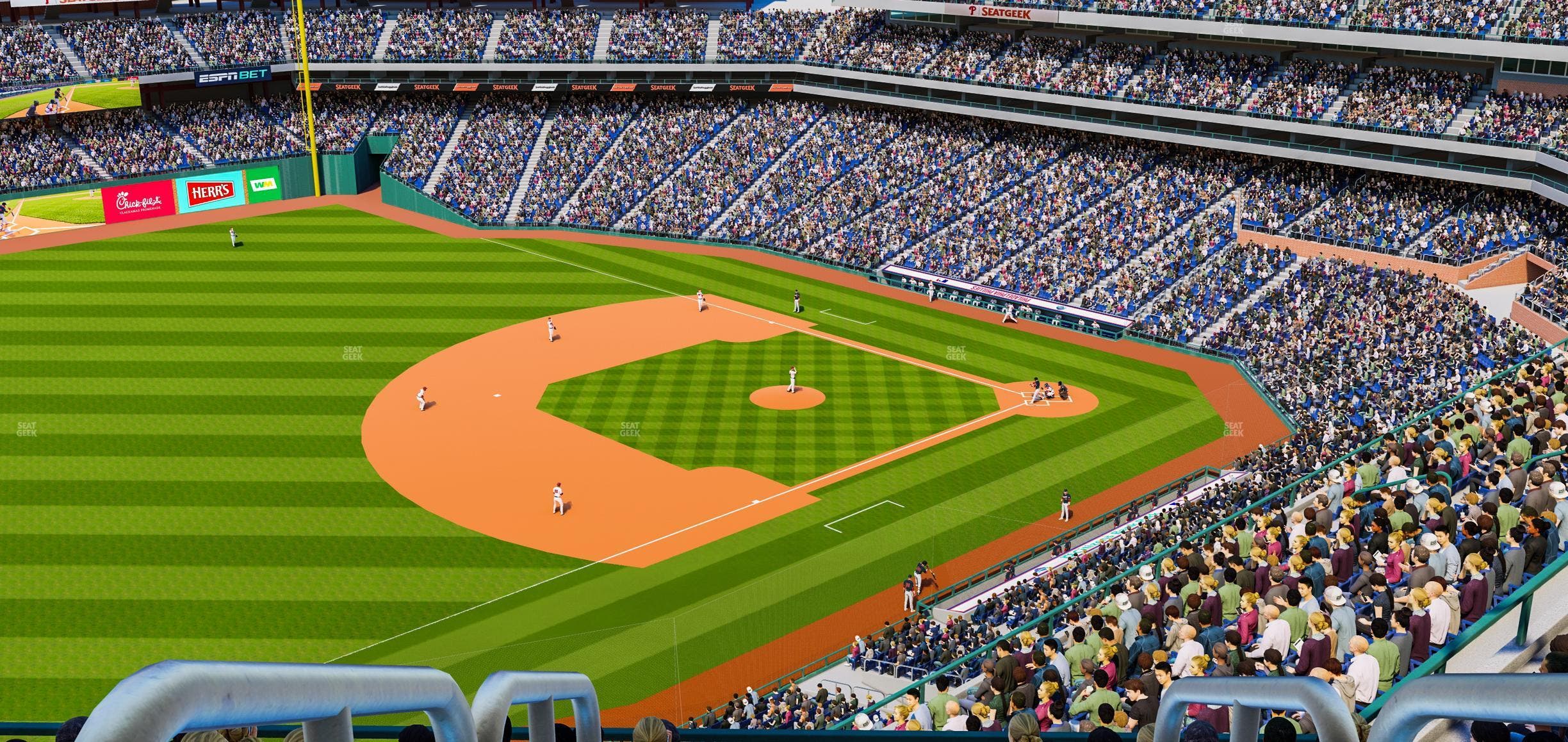 Citizens Bank Park - Section 430 V Seat View